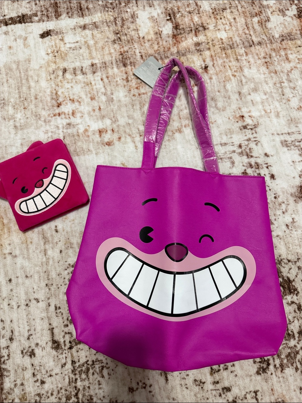 Alice In Wonderland - Cheshire Cat Tote & Notebook